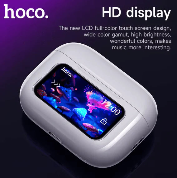 HOCO EW72 Premium Wireless ANC Earbuds – Studio Sound & Low Latency Gaming